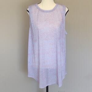 Evolution and Creation Leopard Mesh Tank